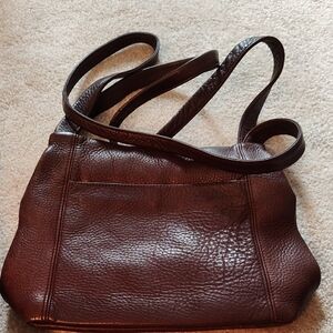 Elegant Brown Leather Bag